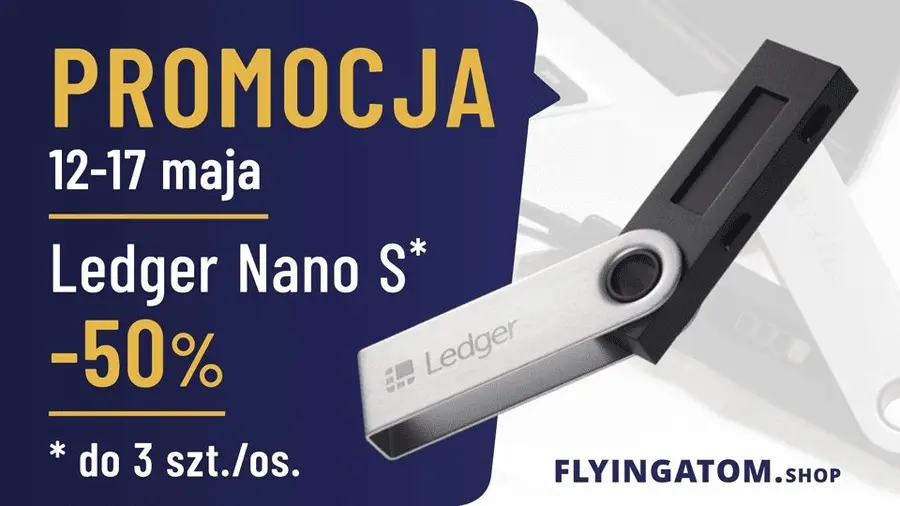 Portfele Ledger Nano S taniej o 50% | FXMAG INWESTOR