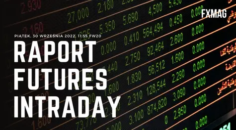 Raport Futures Intraday: 30 września 2022. Komentarz FW20Z2220 | FXMAG INWESTOR