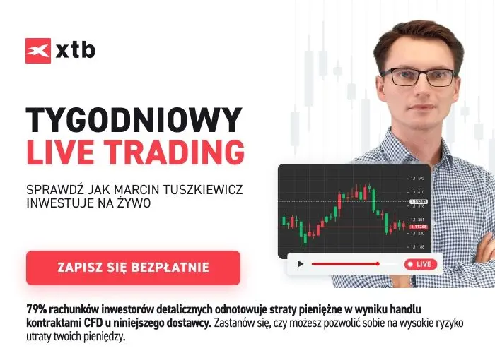 Tydzień inwestowania na żywo. Live Trading z Marcinem Tuszkiewiczem | FXMAG INWESTOR