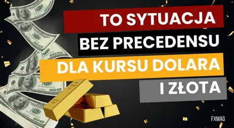 Tylko kataklizm mógłby wywołać większe załamanie na rynku. To sytuacja bez precedensu dla kursu dolara amerykańskiego i… złota | FXMAG INWESTOR