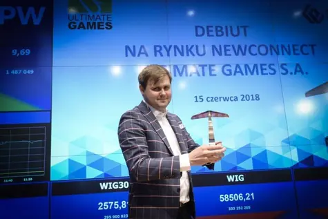 Ultimate Games z licencją na 8 nowych gier i certyfikatem od Nintendo. Kurs reaguje