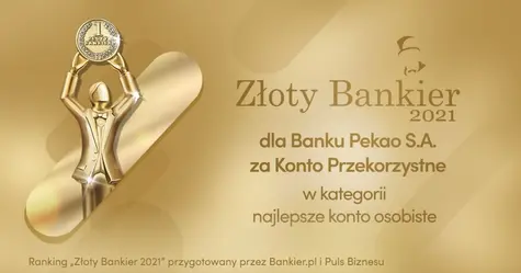 Złoty Bankier dla Banku Pekao za najlepsze konto osobiste | FXMAG INWESTOR