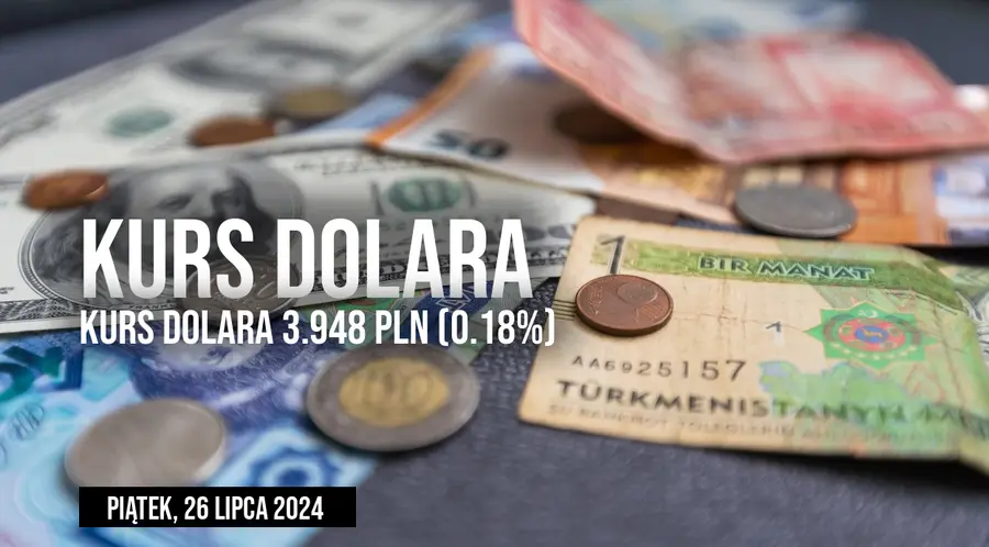 Zmienność kursu dolara USD/PLN w piątek, 26 lipca. Czy dolar zrobi zamęt na rynku walut?
