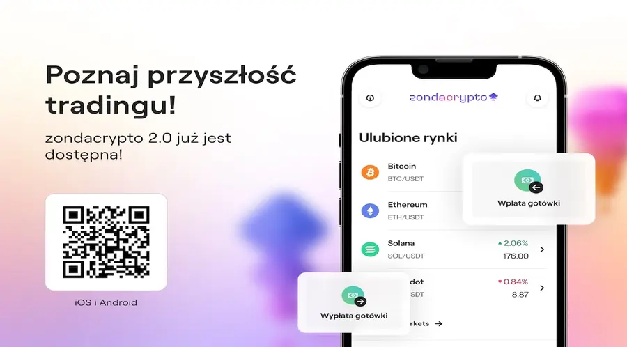 zondacrypto z nową aplikacją mobilną