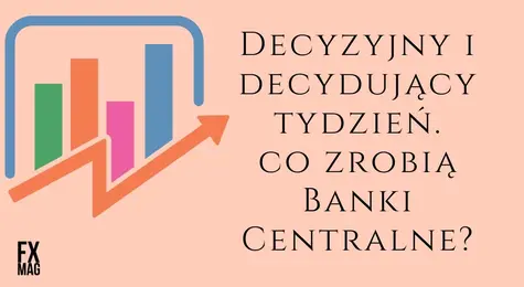 Decyzyjny i decydujący tydzień - co zrobią Banki Centralne? Jaka będzie reakcja rynku walutowego? Kurs euro, dolara, frank i funta | FXMAG INWESTOR