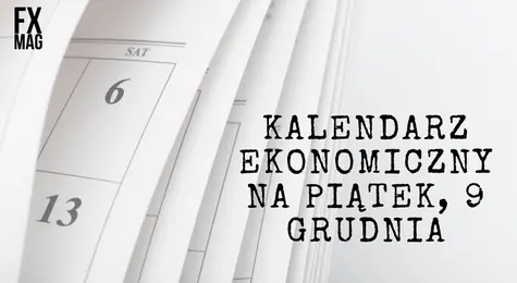 Kalendarz ekonomiczny na piątek, 9 grudnia. Kurs dolara, euro, franka oraz funta brytyjskiego. Co się dzieje na rynku walutowym Forex? | FXMAG INWESTOR