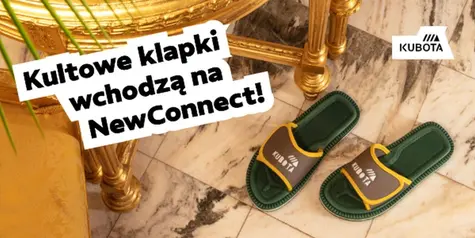 Kultowe klapki Kubota wchodzą na NewConnect!