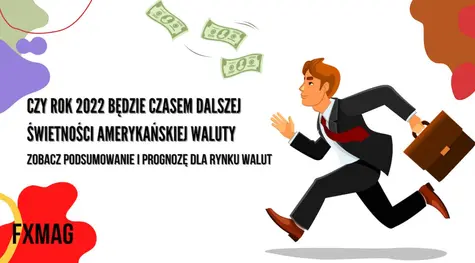 Kurs dolara (USD) wystrzelił i odstawił euro (EUR) daleko w tyle! Czy rok 2022 będzie czasem dalszej świetności amerykańskiej waluty? Zobacz podsumowanie i prognozę dla rynku walut - niepewność i zmienność | FXMAG INWESTOR
