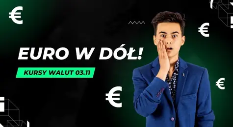 Kursy walut 03.11.: potężny spadek euro! Dolar pod presją… Zobacz, ile za jednego rubla (RUB), jena (JPY), dolara (USD), funta (GBP), forinta (HUF), franka (CHF), euro (EUR), koronę (CZK) | FXMAG INWESTOR