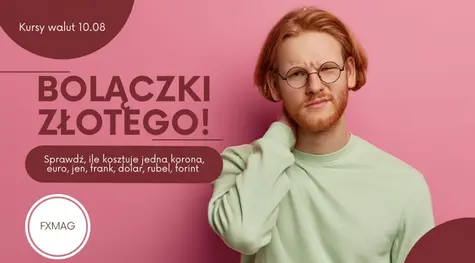 Kursy walut 11.08.: potężne wzrosty głównych walut? Bolączki złotego! Sprawdź, ile kosztuje jedna korona (CZK/NOK/SEK), euro (EUR), jen (JPY), frank (CHF), dolar (USD/CAD), rubel (RUB), forint (HUF)