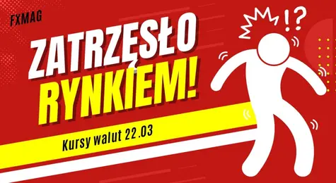 Kursy walut 22.03.: zatrzęsło rynkiem! Złoty zaskakuje na maksa, ale najgorsze przed nim… Sprawdź, po ile jest dzisiaj dolar (USD), euro (EUR), funt (GBP), frank (CHF), forint (HUF) | FXMAG INWESTOR