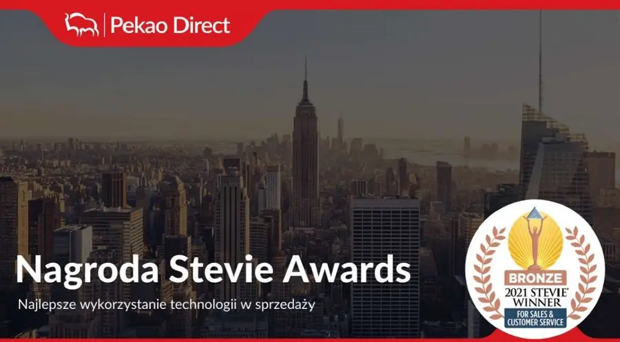 Pekao Direct z nagrodą Stevie Award - informacja prasowa | FXMAG INWESTOR