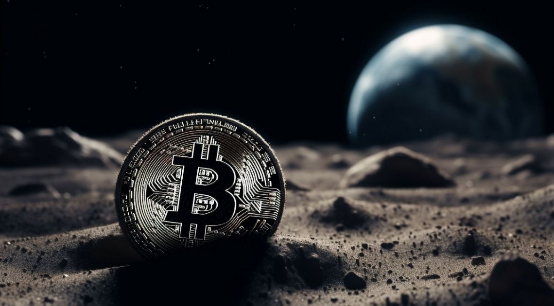Bitcoin TO THE MOON! Kryptowaluta BTC wysłana na Księżyc, ale misja będzie porażką | FXMAG INWESTOR