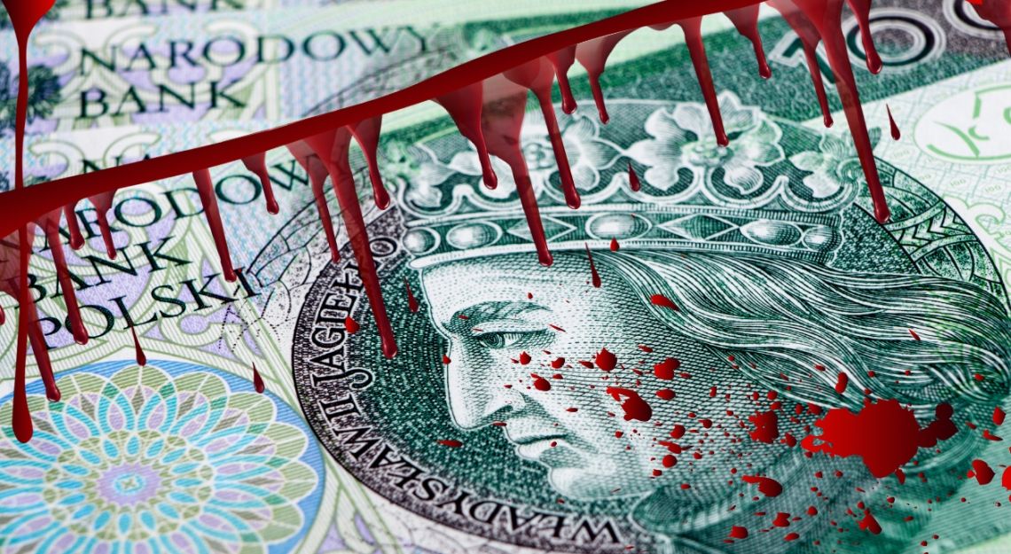 Na kursach walut polała się krew! Polski złoty (PLN) został zrównany z ziemią! Czegoś takiego na kursie euro (EUR), dolara (USD) i funta (GBP) nie widzieliśmy od początku wojny… | FXMAG INWESTOR