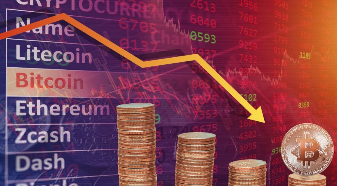 Raport krypto: największe cyfrowe waluty straciły blisko 20% swojej wartości, Evergrande katalizatorem wyprzedaży